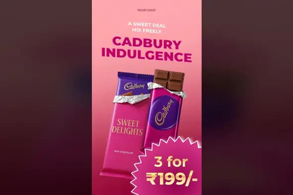 Indulgent Chocolate Offer Story Template