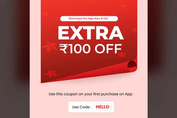 App Download Discount Banner