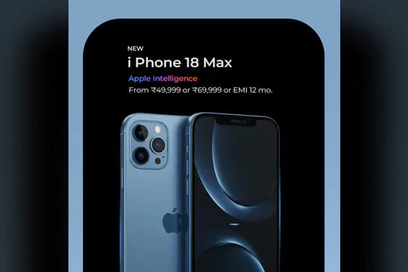 iPhone 18 Max Product Promo Template
