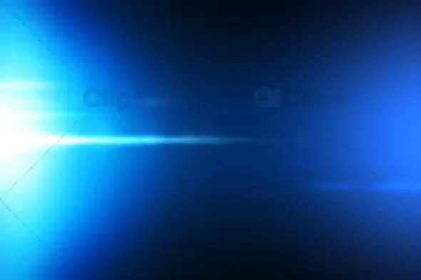 Blue Light Flare Hypnotic Background