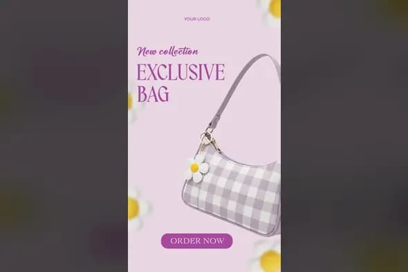 Chic Handbag Collection Story Template