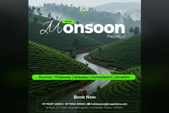 Kerala Monsoon Travel Package Template
