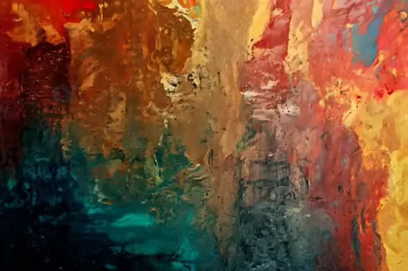 Vibrant Abstract Texture – Artistic Color Flow and Expression
