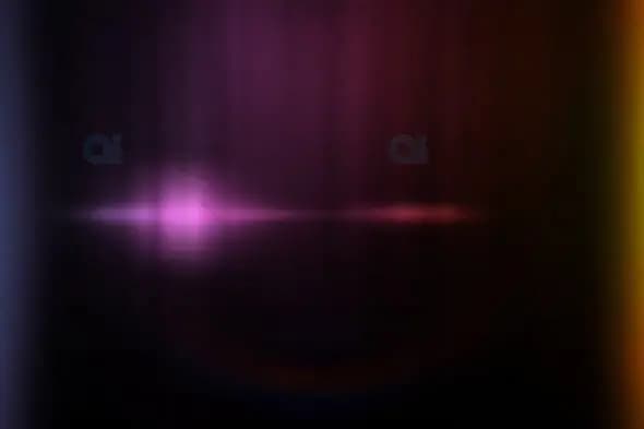 Dark Abstract Light Beam with Color Gradient