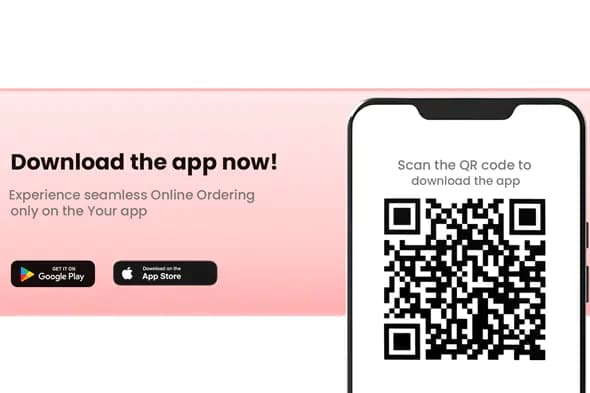Seamless Online Ordering Download App Template