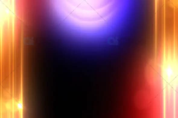 Vibrant Light Streaks with Colorful Spotlight