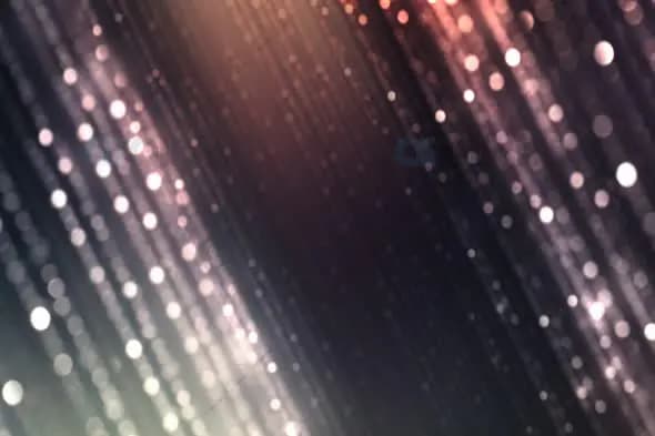 Elegant Diagonal Bokeh with Soft Glowing Light Orbs
