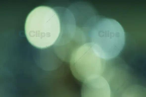 Soft Green Bokeh Lights for Calming and Ethereal Motion Graphics