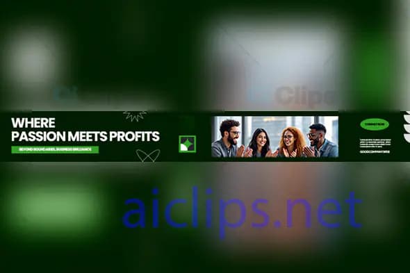 Corporate Email Header PSD Template