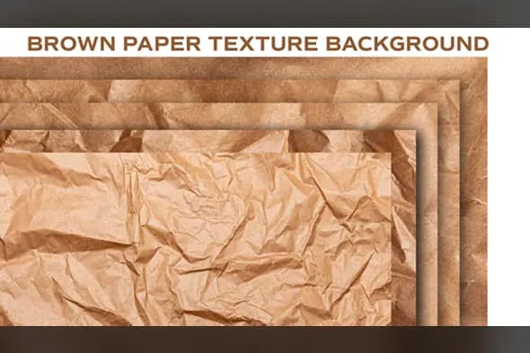 Brown Paper Texture Background Mockup