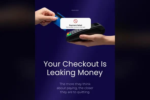 Corporate Payment Failure Promotional Template