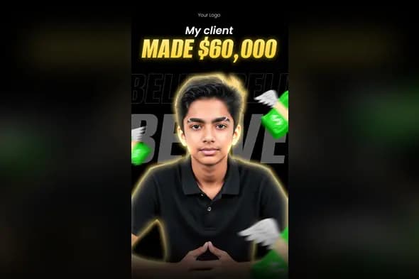 Success Story Social Media Template