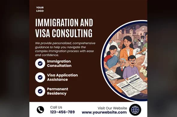 Immigration Consulting Service Template