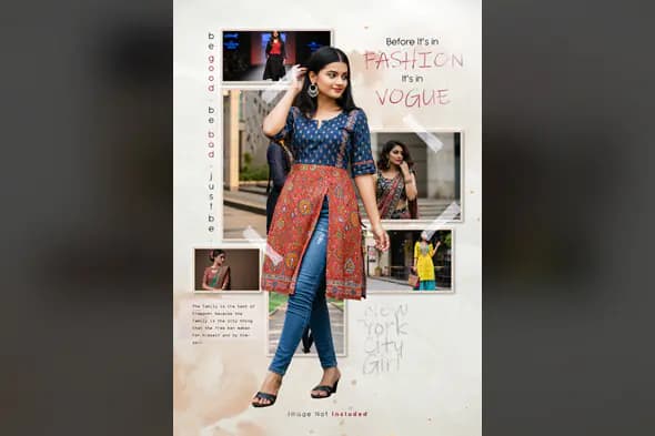 Indian Fashion Mood Board Template