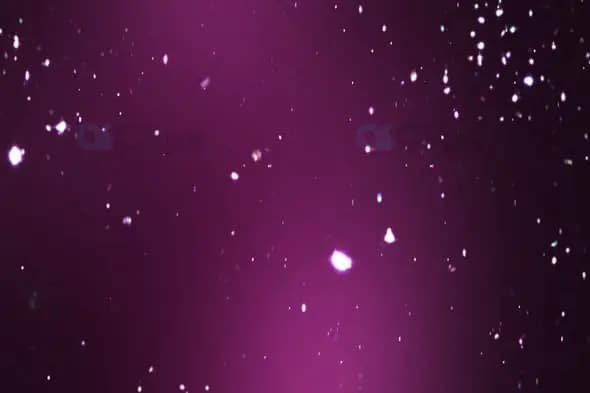 Dreamy Purple Light Particles Background