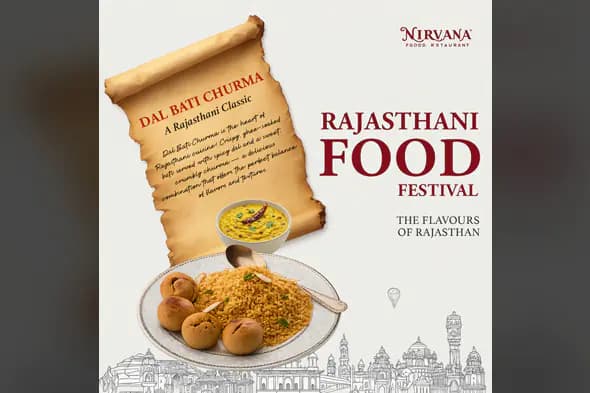 Rajasthani Food Festival Poster
