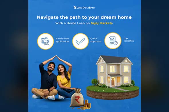 Home Loan Promotion Template for Lena Dena Bank