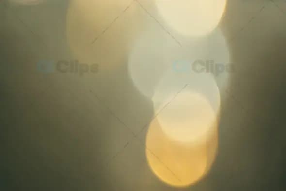Soft Golden Light Bokeh Background
