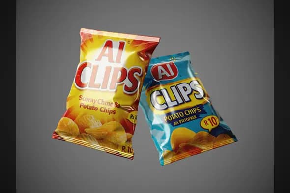 Potato Chips Packet Mockup