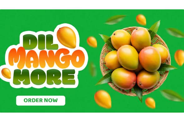 Order Fresh Mangoes Now Mango Sale Template