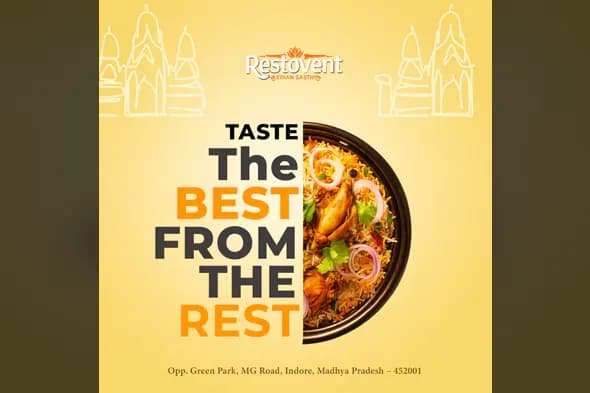 Indian Restaurant Biryani Promotion Template