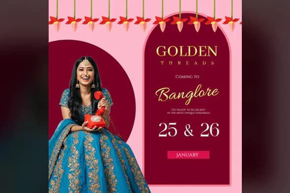 Ethnic Fashion Exhibition Promotion Template