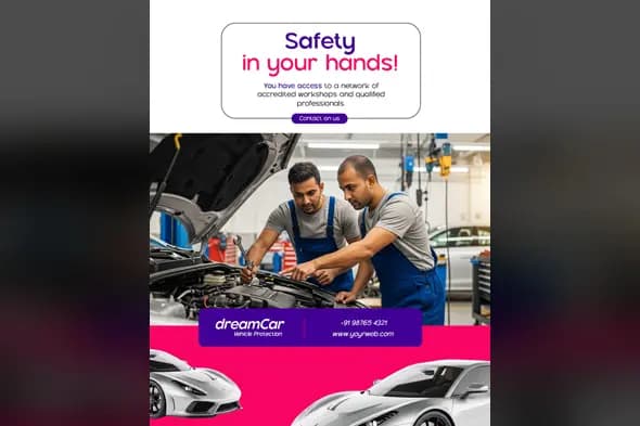 Automotive Service Promotional Template