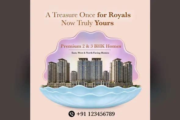 Regal Residences Promotional Ad PSD