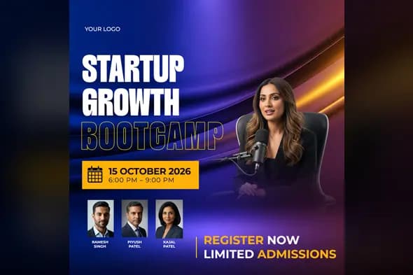 Corporate Event & Webinar Promotion Template