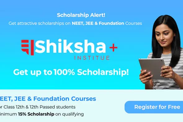 Shiksha+ Institute Scholarship Banner