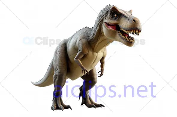 Realistic T-Rex Dinosaur 3D Model - Detailed Tyrannosaurus Rex