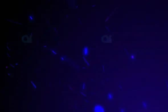 Glowing Blue Sparks – Futuristic and Mystical Particle Effect