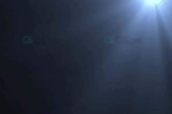 Serene Light Rays from Upper Right - Atmospheric Focused Lighting Effect