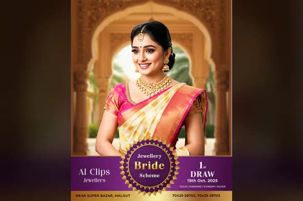 Bridal Jewelry Promotion Template