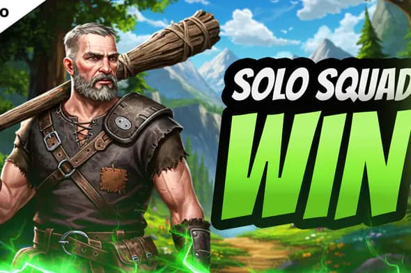 Solo Squad Win Gaming Video Template