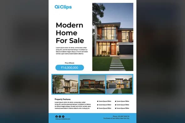 Luxury Modern Real Estate Property Listing Template