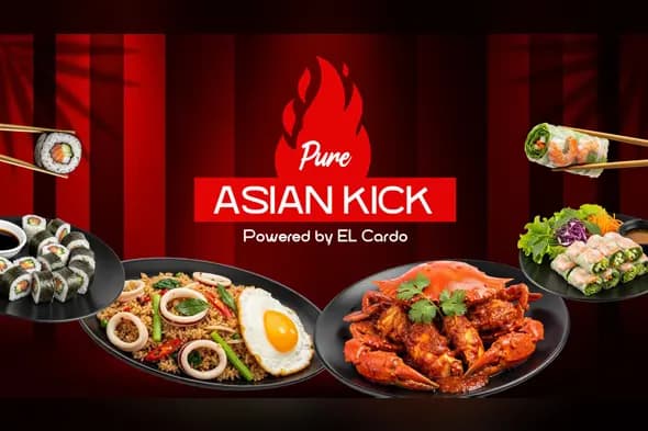Spicy Asian Cuisine Promo Banner