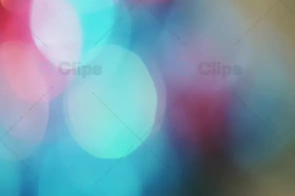 Dreamy Blue and Pink Bokeh Lights for Soft Motion Graphics
