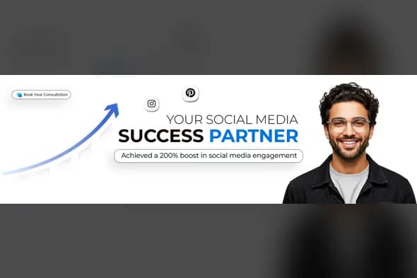 Social Media Growth Partner Ad Template