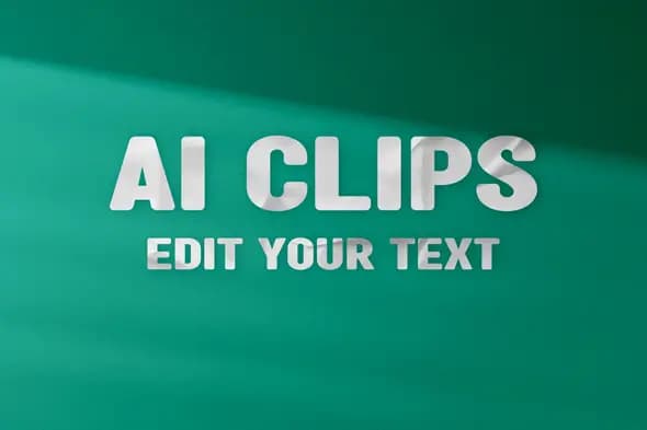 Elegant Embossed Text Effect  Subtle 3D Shadow Typography