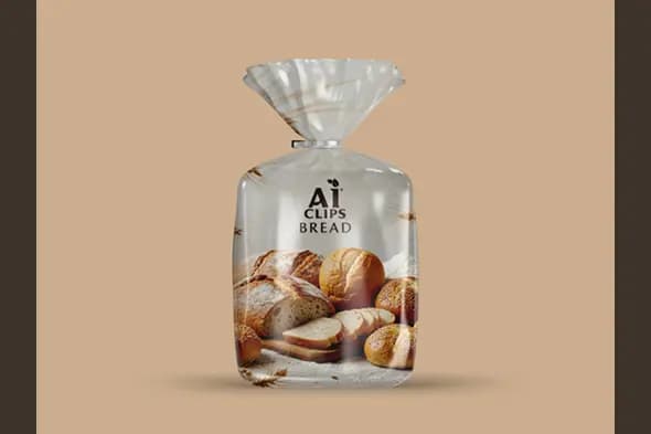 Bread Packaging PSD Mockup