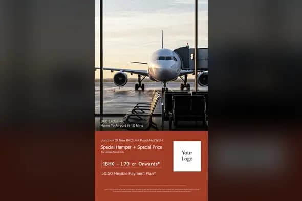 Airport Proximity Real Estate Ad Template