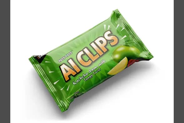 Tangy Green Candy Mockup