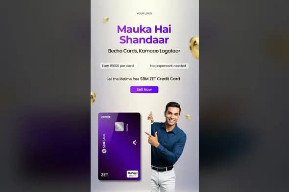 Credit Card Sales Partner Ad Design