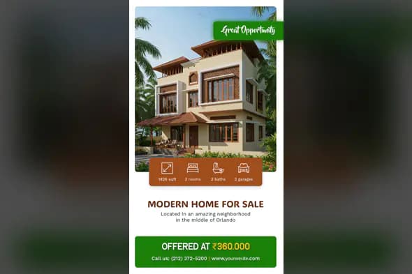 Luxury Real Estate Listing Template
