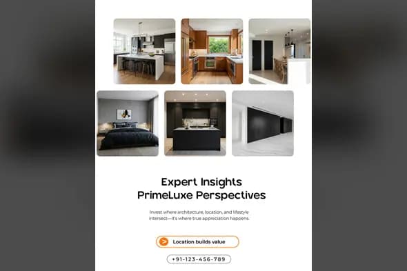 Luxury Real Estate Promotional Poster