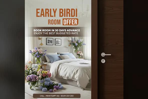Enhanced Hotel Early Bird Room Offer Template