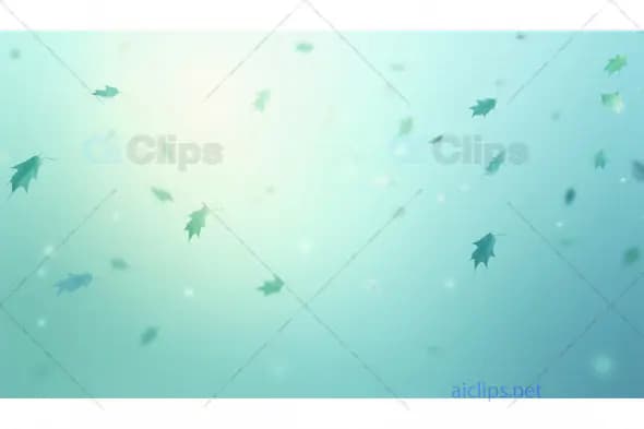 Falling Leaves Background – Calm and Minimalist Nature Design