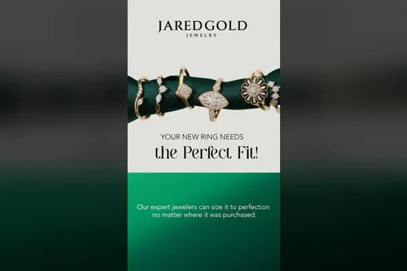 Luxury Jewelry Sizing Service Promotion