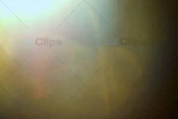 Bright Yellow and Green Light Leak with Soft Glow